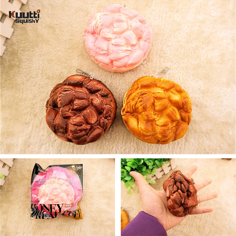 Kuutti Squishy 24 шт. Новая оригинальная упаковка мягкий медовый хлеб большой размер