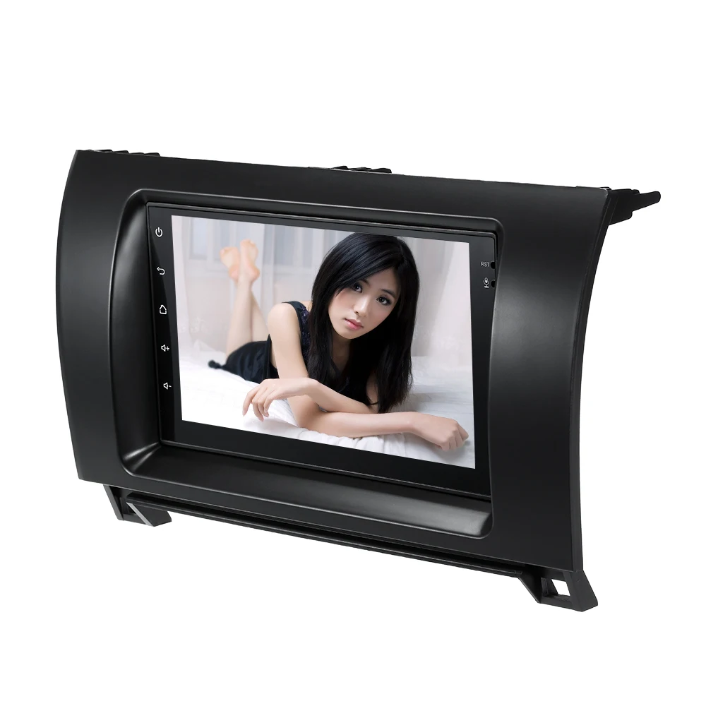 Flash Deal Car radio 7" Touchscreen 2din android autoradio Stereo Receiver rearview mirror Music Player for Toyota Sequoia Tundra 2008-2013 2