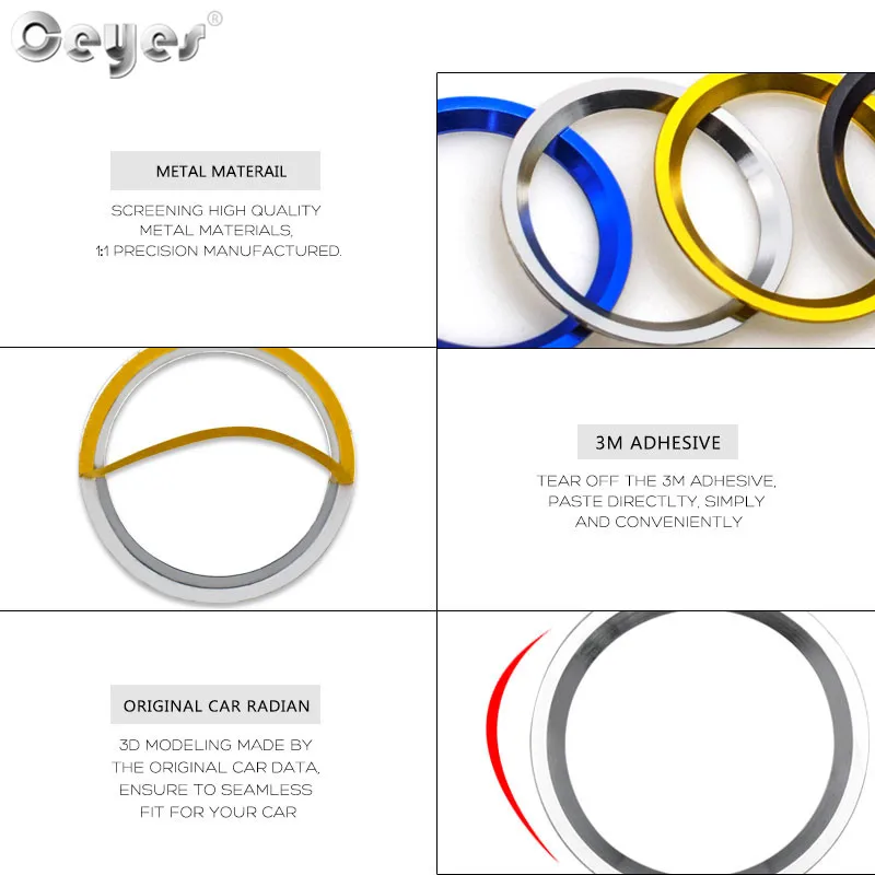 Start Engine Button Ring for AUDI (7)