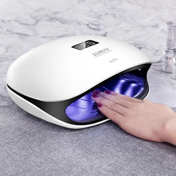 

SUNUV SUN4 Nail Lamp 48W UV LED Nail Dryer for Curing Gels Polish With Smart Sensor Manicure Nail Art Salon Equipment Brand New