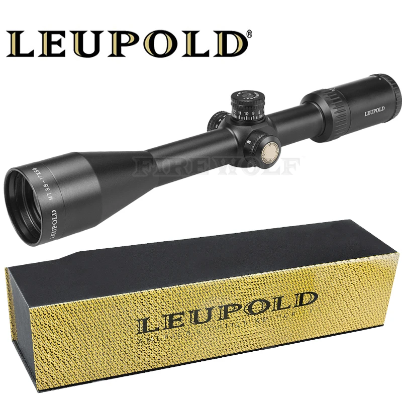 

LEUPOLD MT 3.8-17x50 SFIR Mil-dot Illuminated Red Dot Sight Tactical Optical Riflescope For Rifle