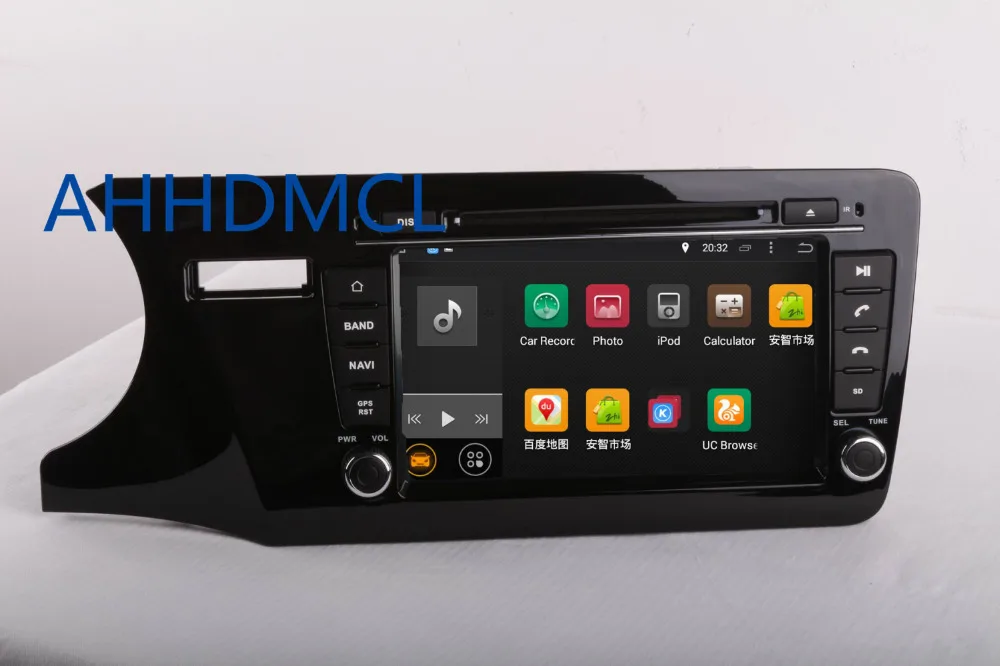 Best AHHDMCL Car Multimedia Player Stereo Radio Audio DVD Android 9.0 Navigation For City 2014 2015 2016 2017 Left Hand Drive 5