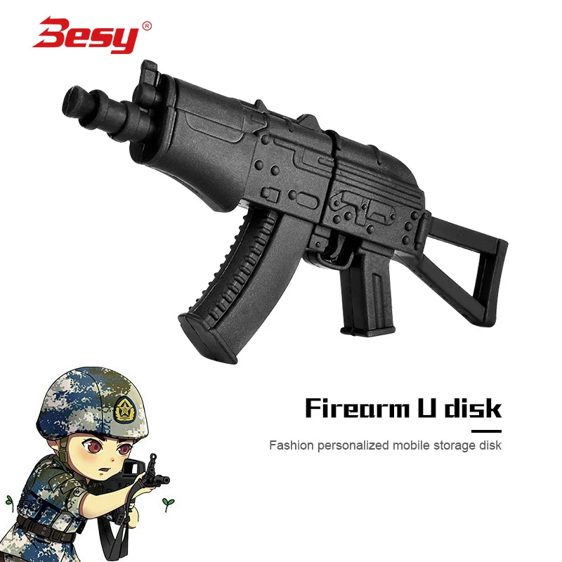 

Metal gun USB Flash Drive pen drive metal pistol pendrive 4GB/8GB/16GB/32GB/64GB memory stick cartoon gift