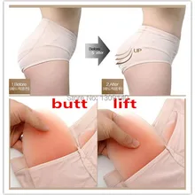 Для женщин Мягкий Трусики для женщин накладные прикладом лифт с силиконовыми накладками съемный бедра и зад Enhancer Поддельные Ass