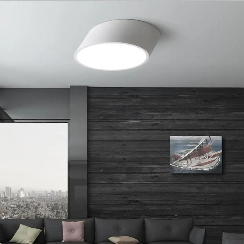 Tienda online ronda moderna luz de techo llevada iluminación del ... Balcon Minimalistas Créatif