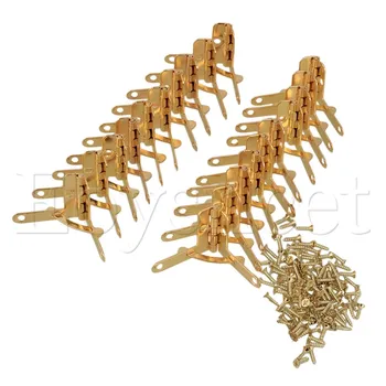 

Mini Butterfly Vintage Cabinet Hinges Antique Jewelry Box Hinge Set of 20