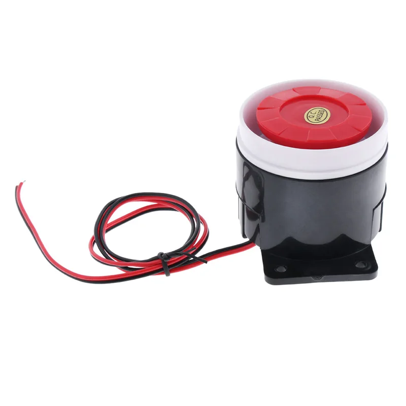 1 Pcs DC 12V Auto Warning Siren Backup Alarms Horns Warning Sound Beeper Reverse Siren Horn Car/Truck/RV/Camper/ATV Accessories
