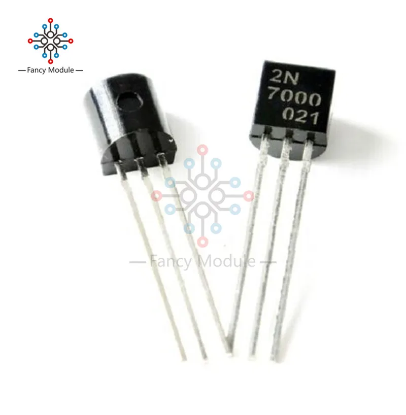 10 шт. 2N7000 TO-92 MOSFET N-CHANNEL 60V 0.2A транзистор