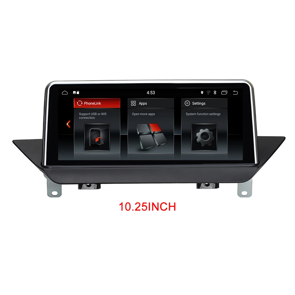 Android 7 1 автомобильный dvd плеер 10 25 дюймов мультимедийный для BMW X1 E84 с системой idrive