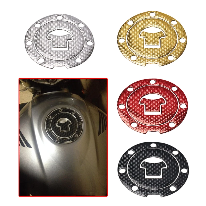 

New Motorcycle Gas Oil Fuel Protector Cap Cover Pad Sticker Decals For Honda CBR RVF VFR F4 F4i CB400 CB1300 CBR1000RR CBR250R