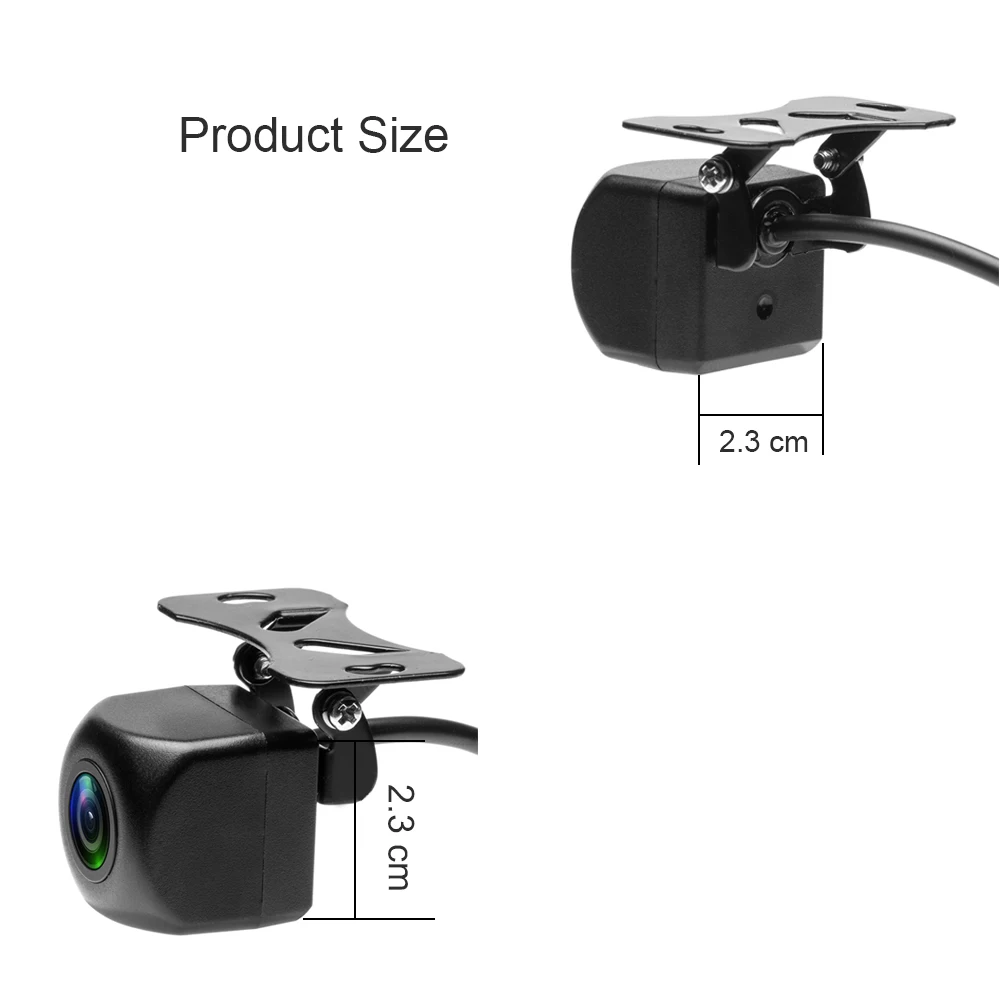 Waterproof HD 170 Degree SonyMCCD Fisheye Lens Starlight Night Vision Car Reverse Backup Rear View Camera CCTV Parking Camera (3)