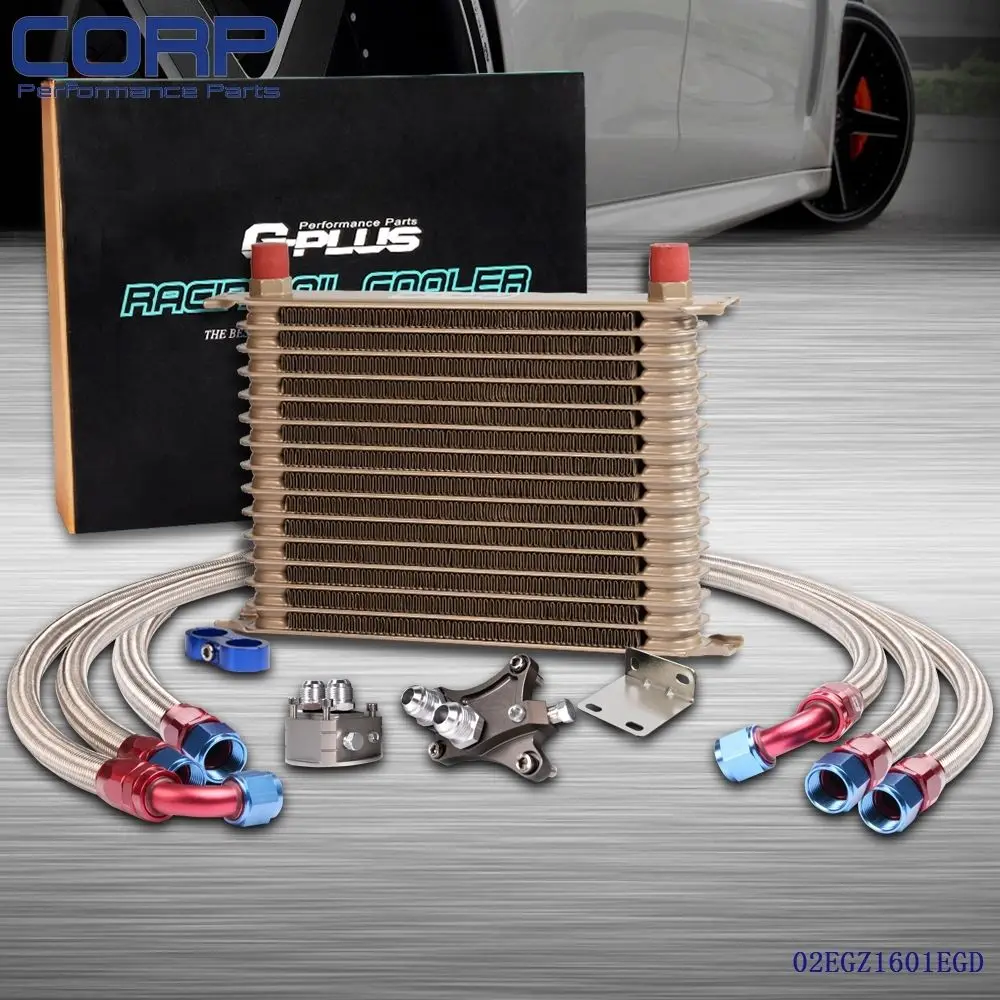 15 ROW OIL COOLER KIT FOR NISSAN Silvia S13 S14 180SX 200SX 240SX