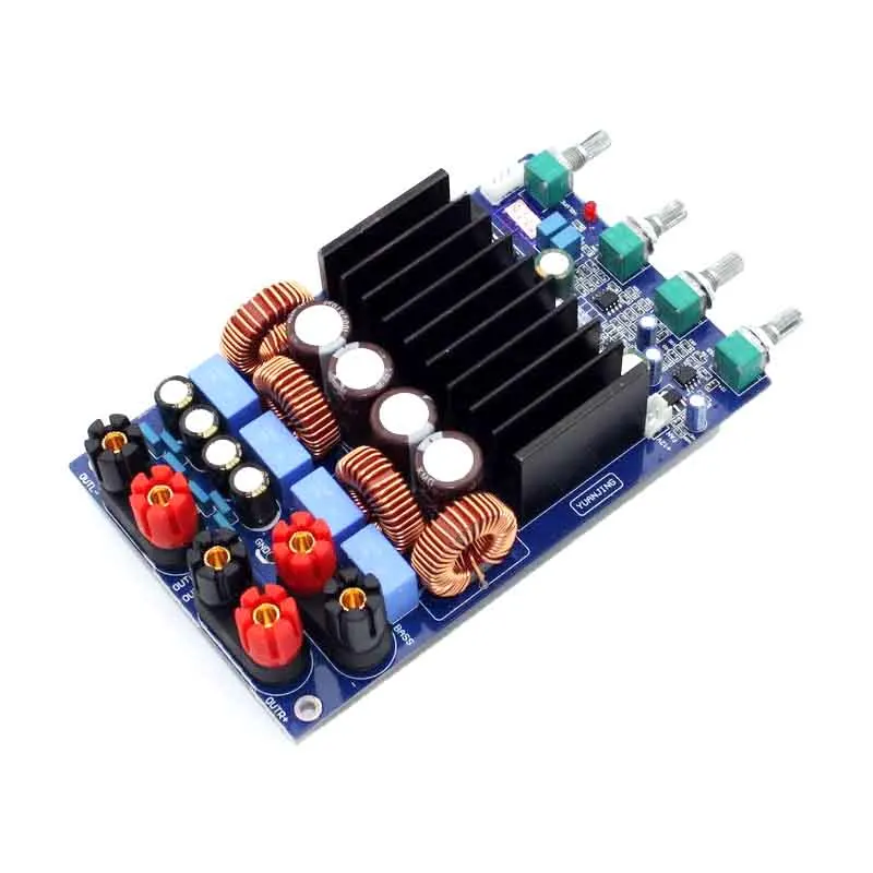 KYYSLB 300 Вт+ 2*150 Вт DC40-48V TAS5630 2,1 высокомощная плата цифрового усилителя класса D 65mA 20 Гц до 20 кГц домашняя аудио Плата усилителя