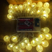 3 м светодиодный 30 светильник-вспышка на батарейках шар струнный светильник s 3 шт. AA на батарейках Свадебный мигающий светодиодный светильник