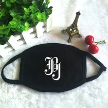 Kpop JBJ Just Be Joyful альбом Фэнтези логотип печать K-pop модные маски для лица унисекс хлопок черный рот маска