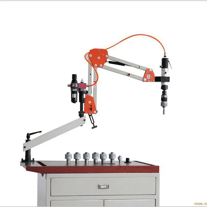 CE 1900 мм 6-M24 вертикальный тип пневматического нарезающего станка Автоматическая пневматическая сверлильная машина пневматический инструмент с рабочей досягаемостью