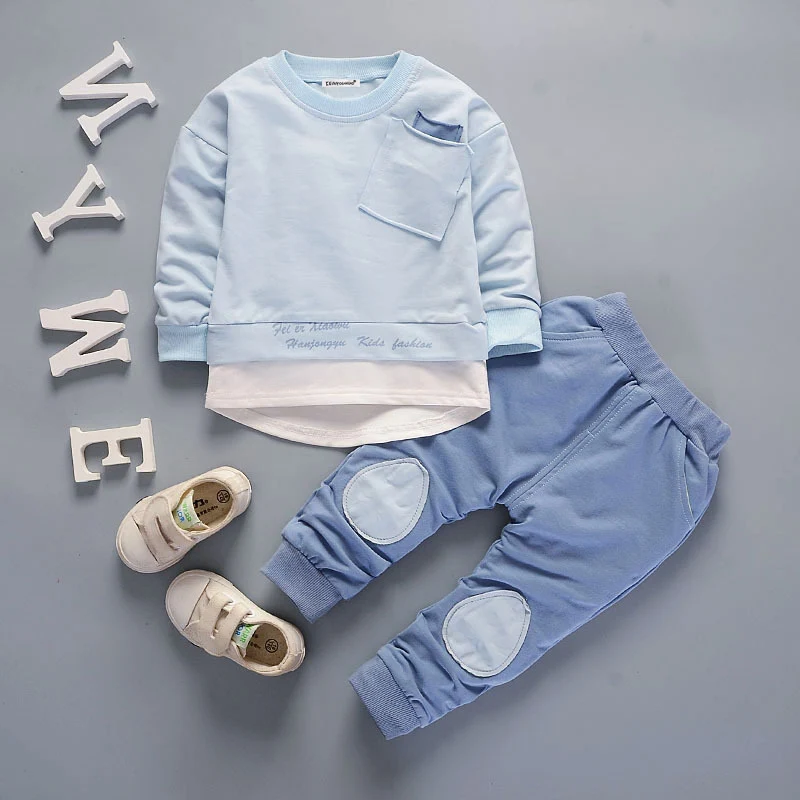 Toddler Boys Clothes Sets High Quality Spring Boy Sport Suit Children Clothing Girls Outfits Suits Long Sleeve Baby Girl Clothes