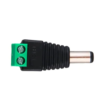 

2016 Hot 10 Pcs CCTV Camera 2.1x5.5mm Female Power Adapter DC Connector Plug