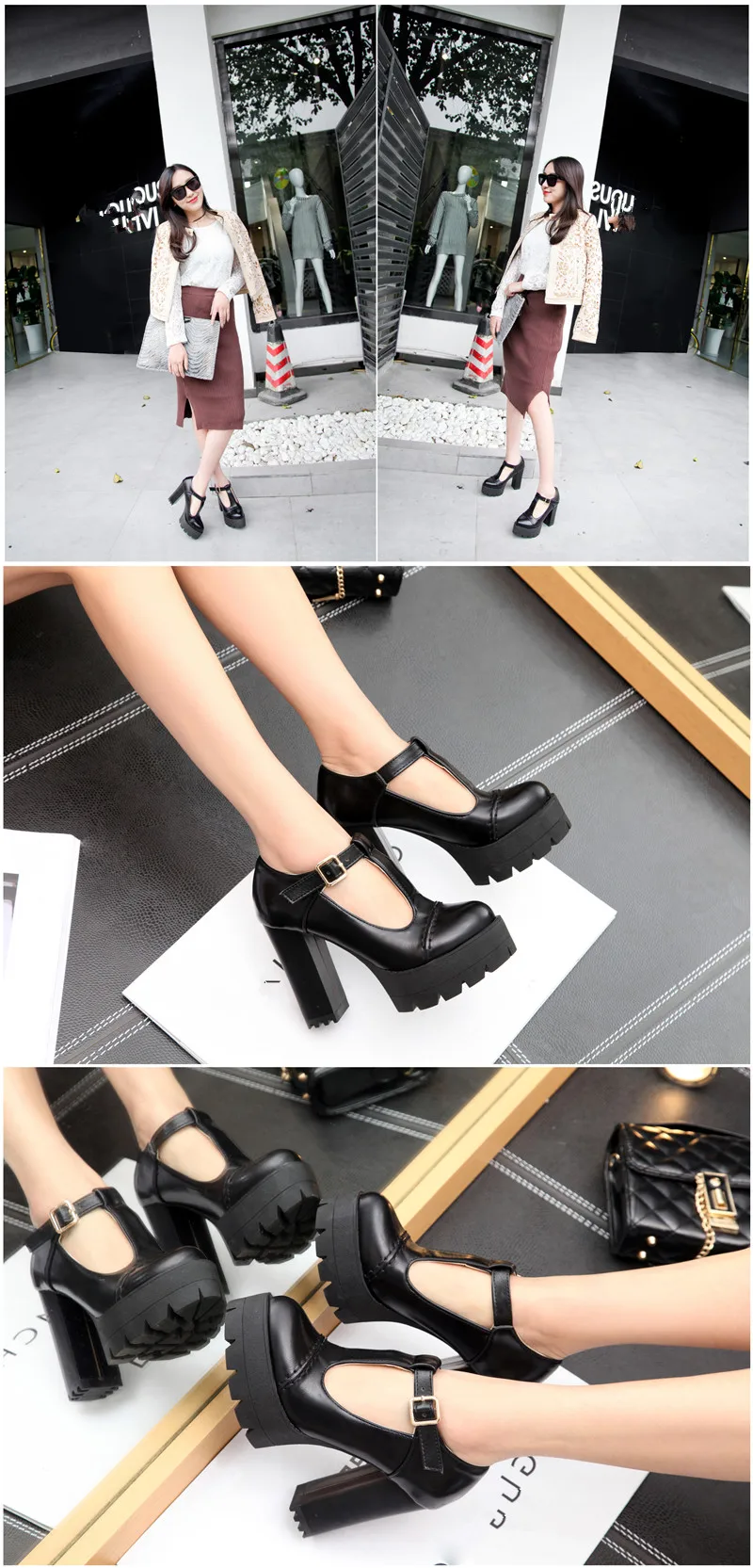 square heels