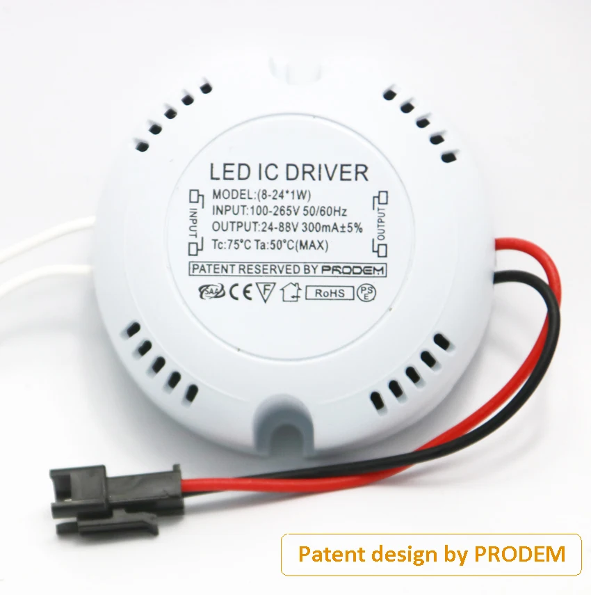 Бренд PRODEM 220V 230V 240V Dia270mm 2000lm 18W Светодиодная Круглая Панель led круглая techo del замена
