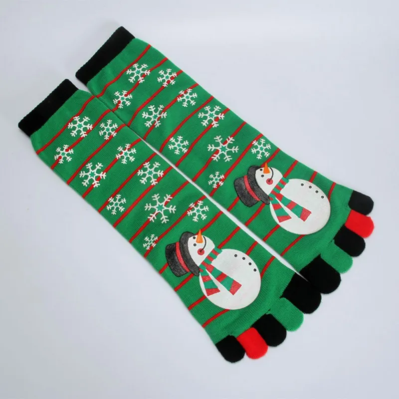 Рождественские женские теплые носки унисекс Йога Длинные носки забавные носки Kawaii мягкие носки