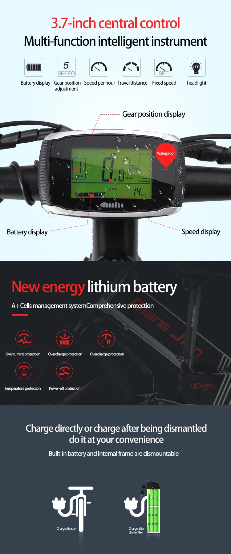 Cheap 26 Inch 10.8ah 48 V Electric Bicycle Lithium Battery Electric Mountain Bike Engine Powerful 350 W Folding Bicycle 11 Cheap 26 Inch 10.8ah 48 V Electric Bicycle Lithium Battery Electric Mountain Bike Engine Powerful 350 W Folding Bicycle 11