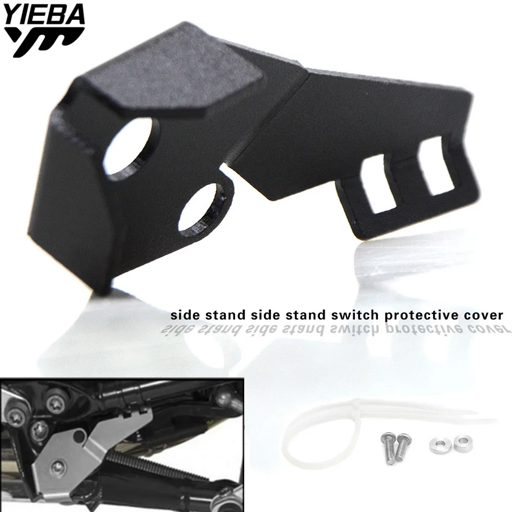 Motorcycle Aluminum Side Stand SideStand Switch Protective Cover FOR BMW R 1200GS R1200GS LC R1200 GS LC Adventure 2014-2017