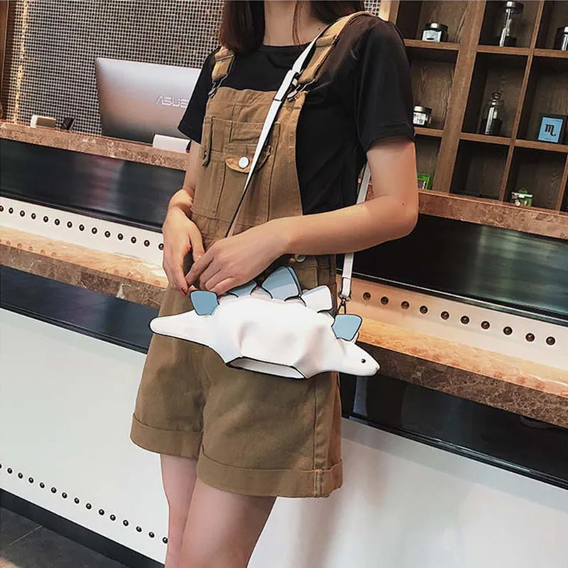 

Ladies Shoulder Bags Chameleon Cartoon Handbags Funny Dinosaur Animal Messenger Bag Panelled Shoulder Crossbody Bags Girl Gift