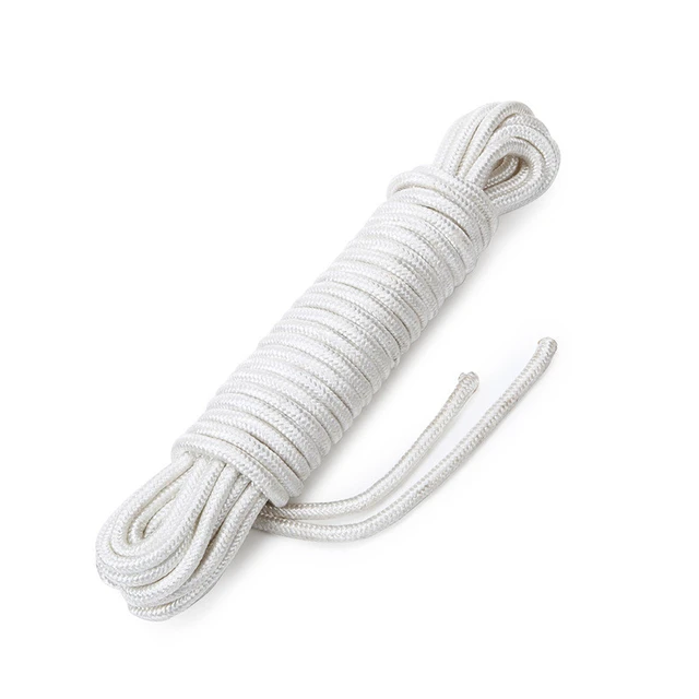 10m white 7mm Parachute Cord Lanyard Rope DIY Umbrella Rope Camping  Survival Equipment Emergency Climbing Load bearing 550kg - AliExpress