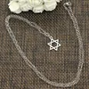 New Fashion Pendant Star Of David Shield Choker Charm Short Long DIY Necklace Factory Price Handmade Jewelry ► Photo 1/5