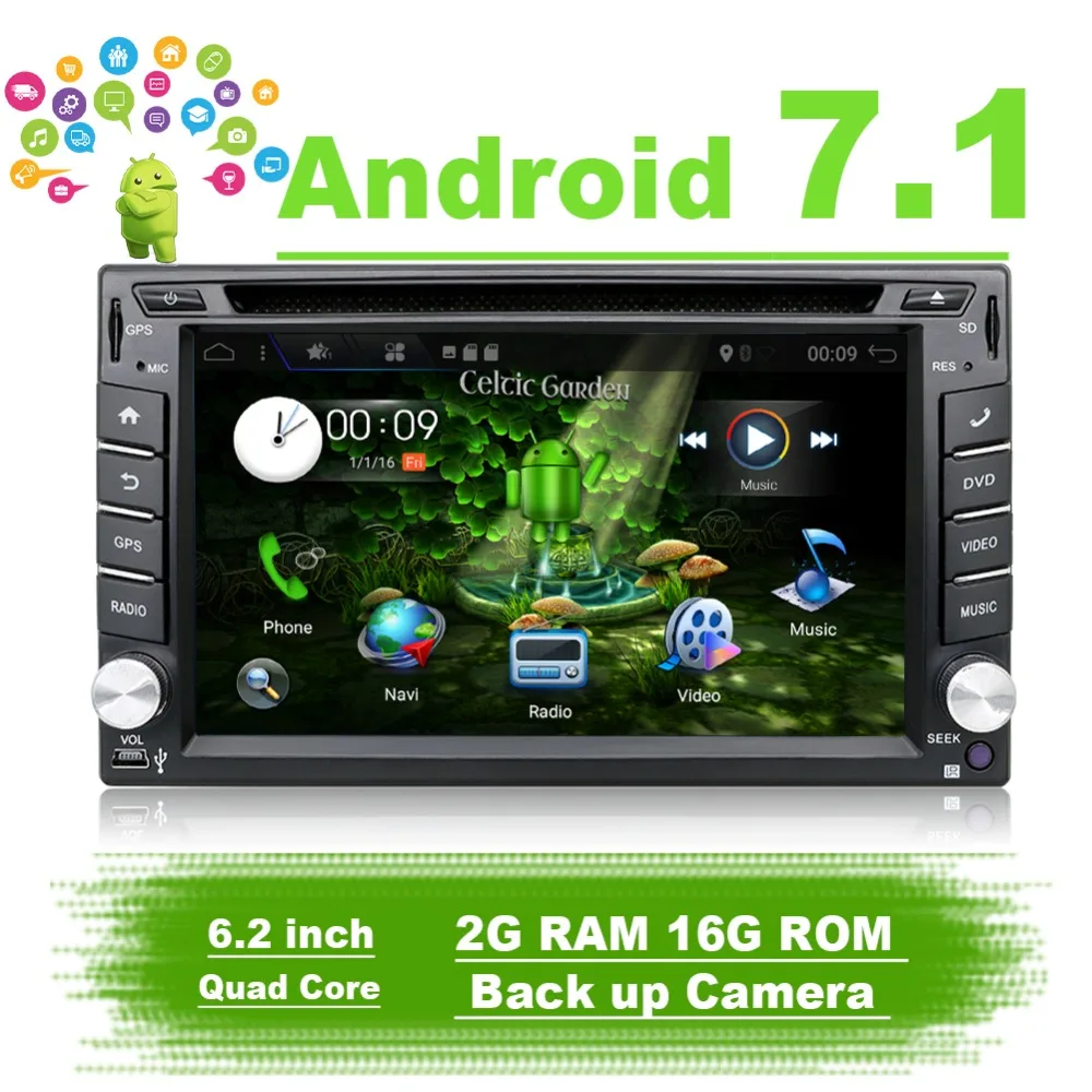 Buy Bosion 6.2 inch Android 7.1 Car DVD player GPS