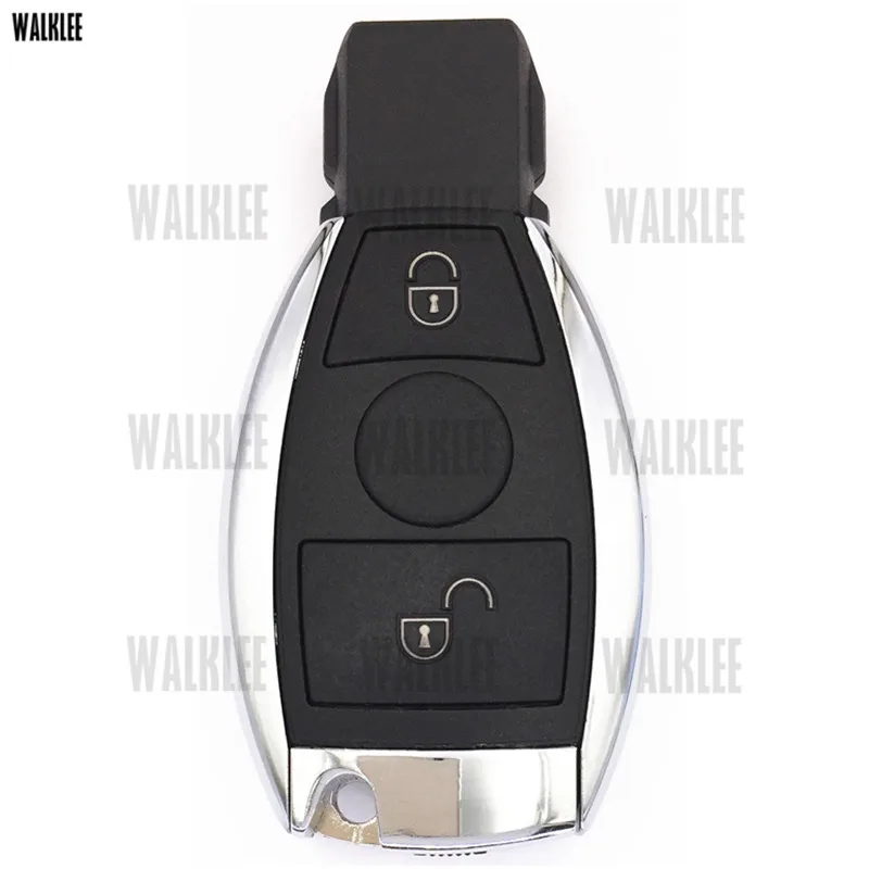 WALKLEE 2 кнопки Smart Remote Key подходит для Mercedes Benz заменить BGA и NEC стилей 2000 года и после