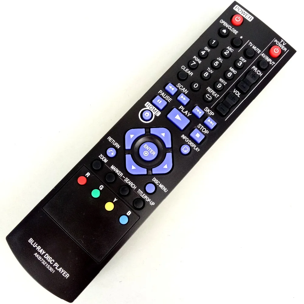 NEW Original Genuine Remote Control for LG AKB73215301 BLU RAY DISC