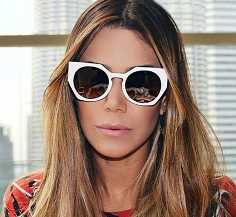JackJad модный тренд женский стильный с кошачьим глазом градиентные Винтажные Солнцезащитные очки классика ретро фирменный дизайн солнцезащитные очки Oculos De Sol 0151
