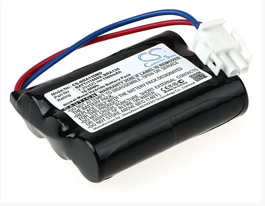 Батарея Cameron Sino 1500mAh для BRAUN Perfusor FT Perfusor VII 120009 BATT/110009 BRA135 медицинская батарея
