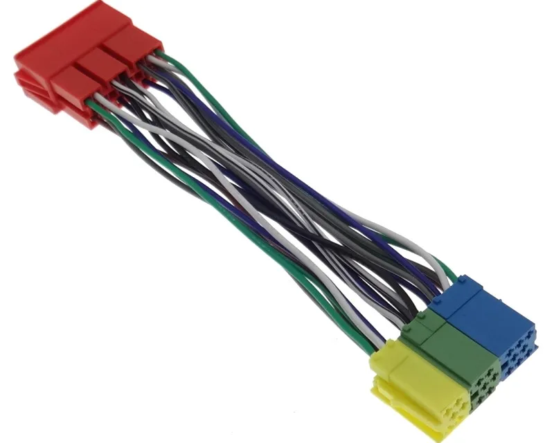 

20-PIN Splitter Adapter Cable VW Audi Skoda Radio Mini ISO Plug Extension