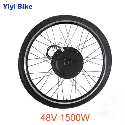 28inch front 1500W 48 в 1000 Вт 1500 Вт Электрический велосипед мотор колеса высокоскоростной бесщеточный без редуктора Мотор Ступицы Задний Передний 2" 27,5 28" 29 700C Мотор колеса - Цвет: 28inch front 1500W