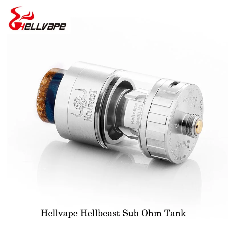 Электронные сигареты Hellvape Hellbeast Sub ohm Tank Hybrid 4,0 мл/4,3 мл/3,5 мл емкость Vape испаритель VS Hellvape Rebirth RDA