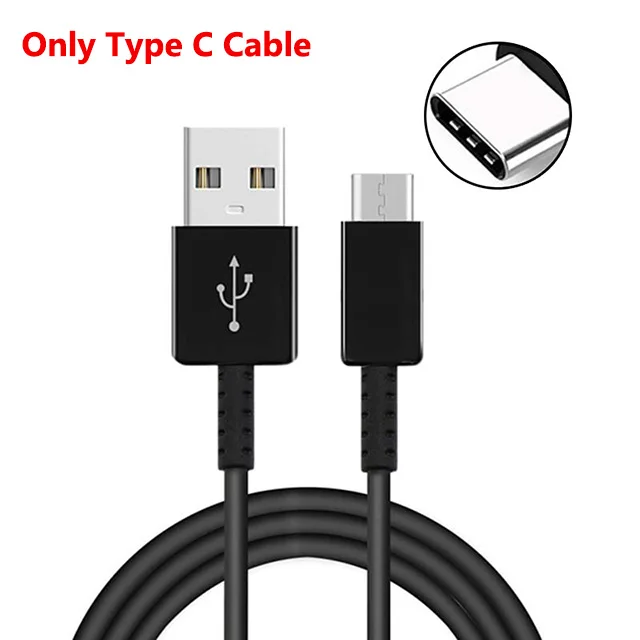 3 порта USB зарядное устройство для мобильного телефона Быстрая зарядка QC 3,0 Быстрая зарядка настенное зарядное устройство EU переходник для iPhone huawei Xiaomi samsung - Тип штекера: Type-c cable 1m
