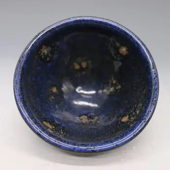 

3 Antique SongDynasty porcelain bowl,Jian Kiln oil drip bowl ,Hand-painted crafts,Collection&Adornment,Free shipping