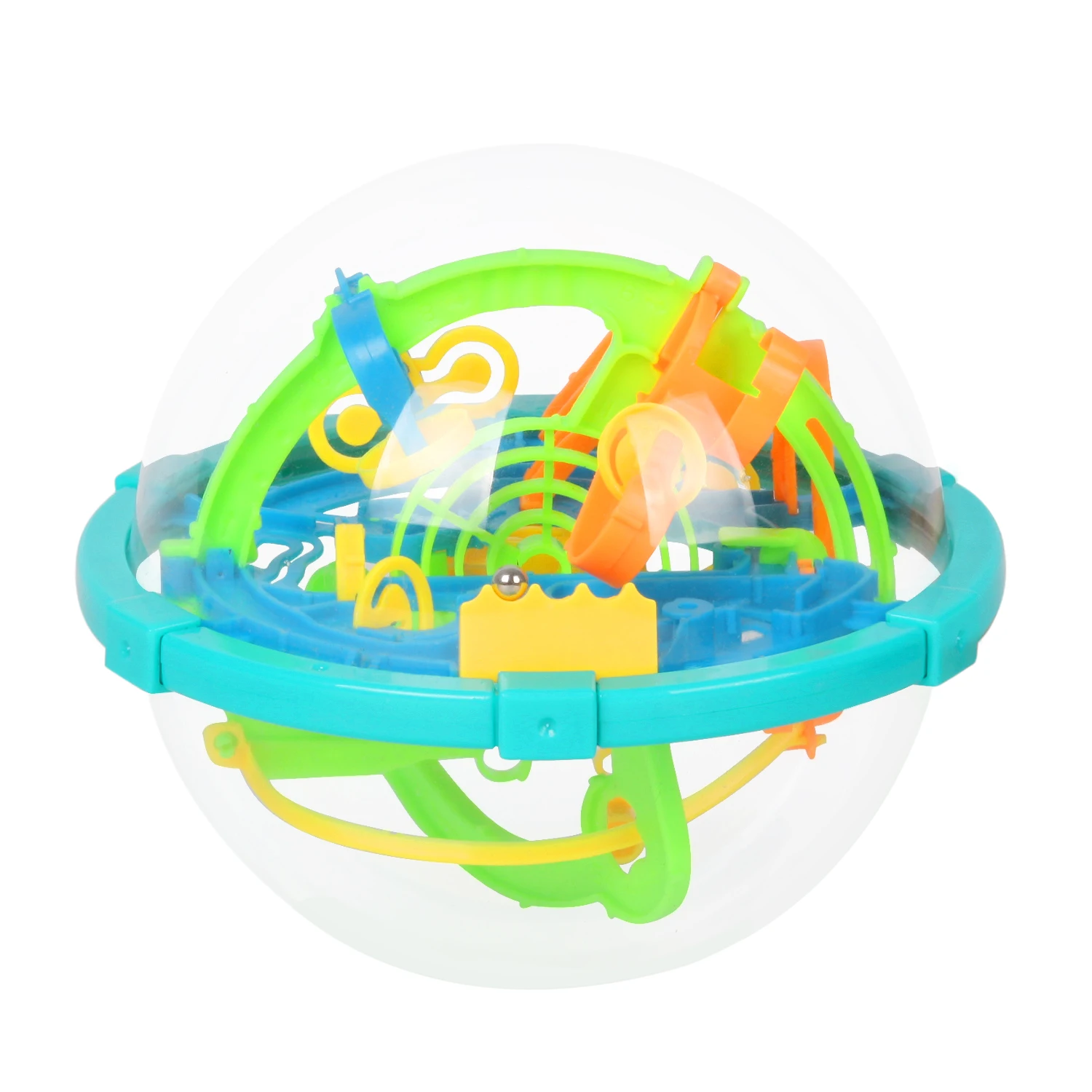 

Big Size Ball Puzzle 3D Intellect Maze Ball Funny Game Children Educational Metal Toy Wooden Learning Creativity Kids Toys Baby