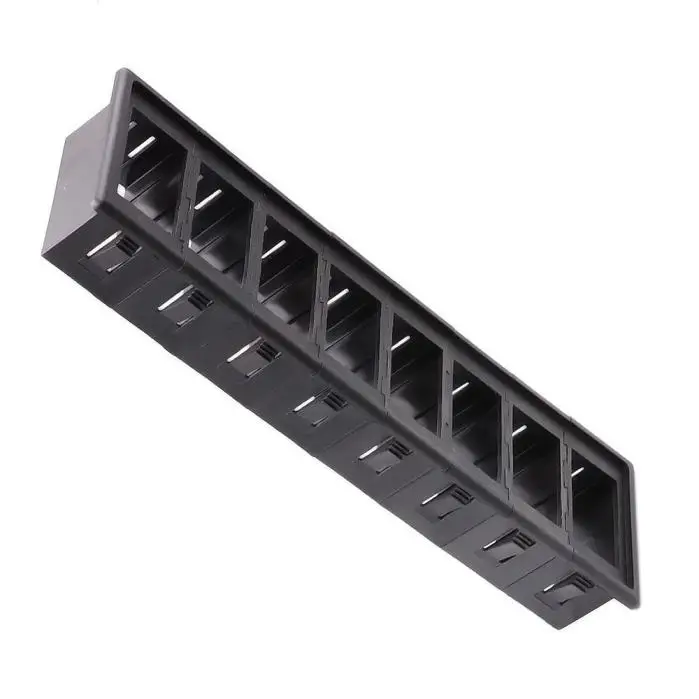 Auto 8 Gang Rocker Switch Housing Clip Panel Assembly Holder FOR ARB