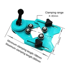 Сверло для плитки стекла локатор дыр пила Ядро бит руководство открытие регулируемый 4-83 мм MAL999