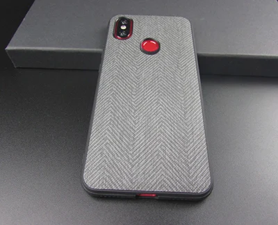 Роскошный тканевый кожаный чехол для xiaomi redmi Note 5 pro Чехол Мягкий силиконовый redmi Note5 pro Чехол для телефона Note 5pro чехлы - Цвет: Серый