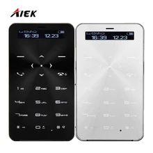 Aiek dxs5 s5 ультра-тонкие карты телефон поддержка режим вибрации bluetooth циферблат водонепроницаемая пыле шагомер pk aiek m5 c6 e1 x6