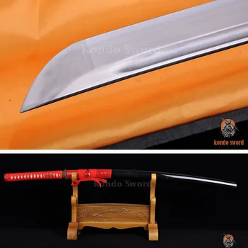 

Handmade Japanese Samurai Katana Swords Folded Steel Sharp Blade Can Cut Bamboo