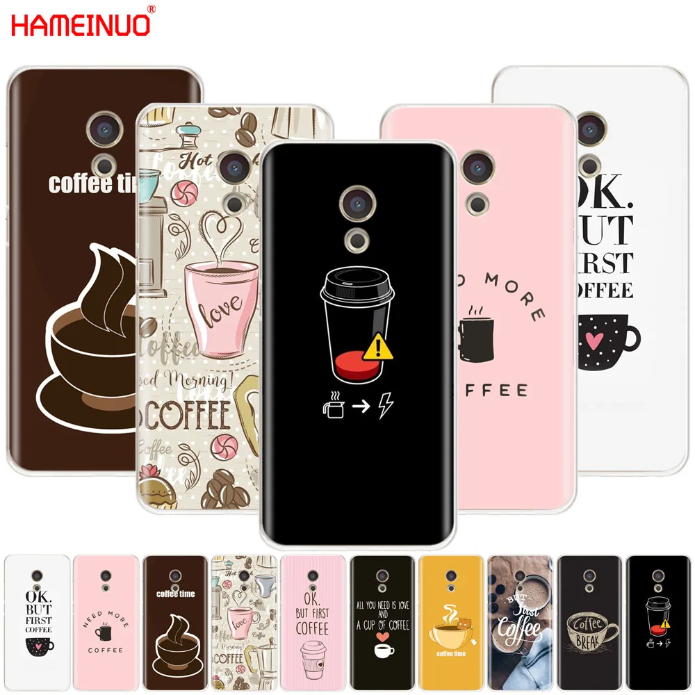 HAMEINUO кофе время розовый чехол для телефона Meizu M6 M5 M5S M2 M3 M3S MX4 MX5 MX6 PRO 6 5 U10 U20 note