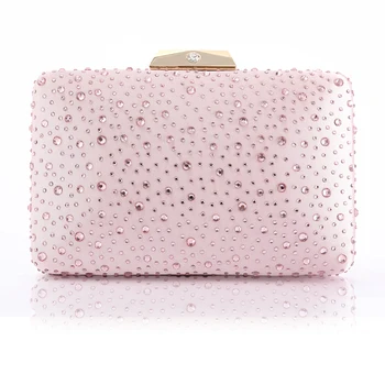 

Get a new purse Diagonal cross hot drill mini square clutch Super fire small square bag with versatile style HS057