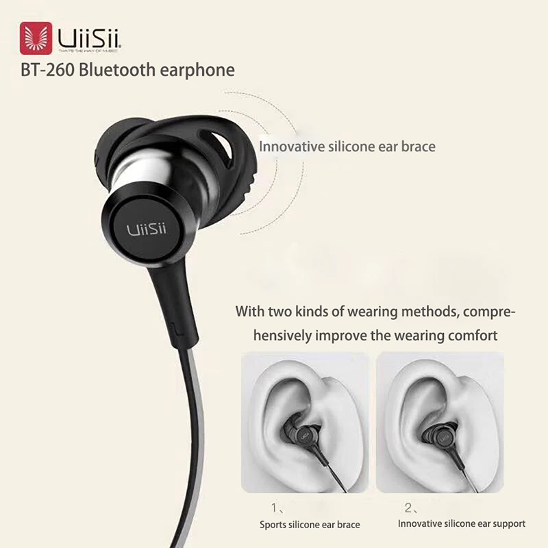 Беспроводные наушники UIISII CSR8645 Bluetooth 4 1 IPX4 водонепроницаемые портативные Hi Fi с