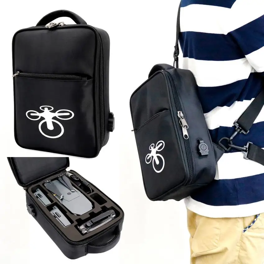Waterproof Shoulder Bag Case EVA Hard Suitcase Protector For DJI Mavic